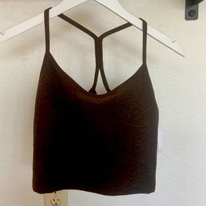 Beyond Yoga Chocolate Spacedye Crop Tank